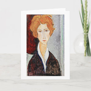 Carte Portrait de Woman