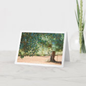 Carte Portrait d'olivier vert (Devant)