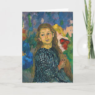 Carte Portrait d'Ottilia   Giovanni Giacometti