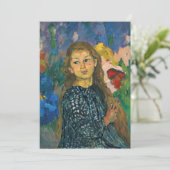 Carte Portrait d'Ottilia | Giovanni Giacometti (Debout devant)