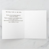 Carte Portrait double du roi de chêne et du roi Holly (Intérieur)