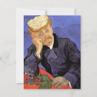 Portrait du Docteur Gachet par Vincent van Gogh