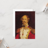 Carte Portrait d'un général espagnol (Devant/Arrière en situation)