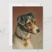 Carte Portrait d'un Jack Russel Terrier | Carl Reichert (Devant)