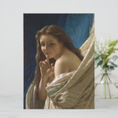 Carte Portrait d'une jeune femme féroce (Debout devant)