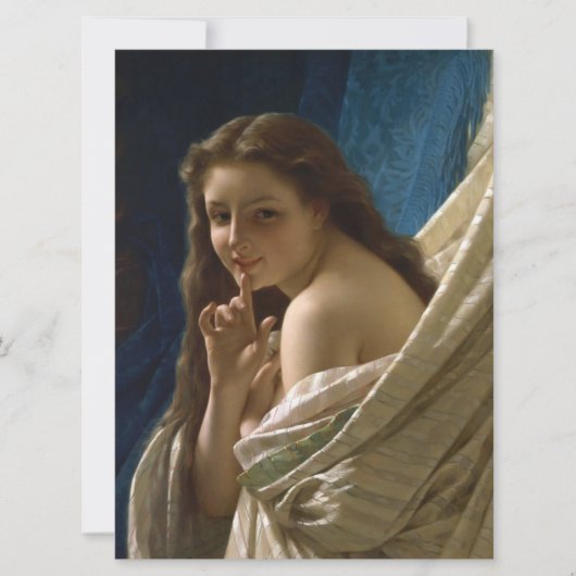 Carte Portrait d'une jeune femme féroce (Devant)