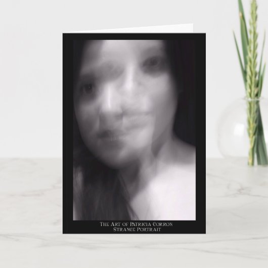 Carte Portrait étrange (Devant)