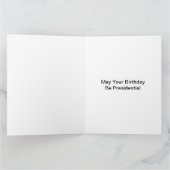 Carte Portrait officiel du président Bill Clinton Annive (Intérieur)