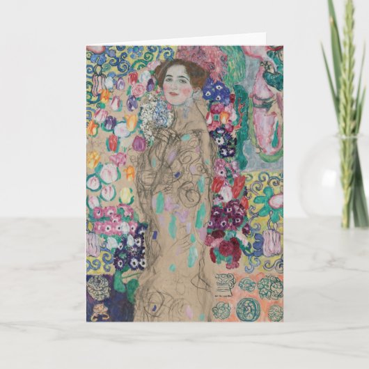 Carte Portrait posthume de Ria Munk par Gustav Klimt (Devant)