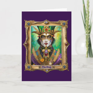 Carte Portraits du Royaume de Mardi Gras - Le Roi
