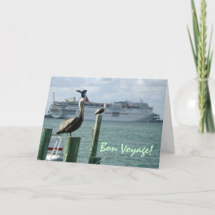 Carte Portside View No 2 Bon Voyage Card