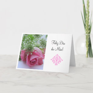 Carte Portugais : 1 jour de mère du diamètre DA Mae/