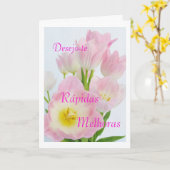 Carte Portugais : Comme melhoras/obtiennent bien (Fleur jaune)