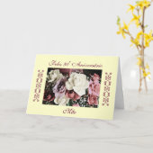Carte Portugais : L'anniversaire/rosa de la maman de (Fleur jaune)