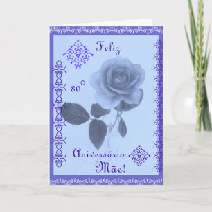 Carte Portugais : Maman de joyeux anniversaire !