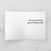 Carte Poseur de Gordon Halloween (Intérieur)