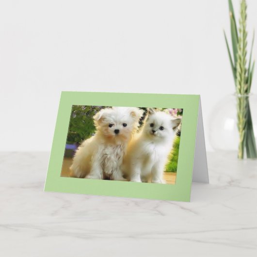 CARTE POSING JUSTE* POUR VOTRE ANNIVERSAIRE (Devant)