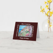 Carte Positano (Fleur jaune)