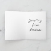 Carte Positano, Italie (Intérieur)