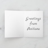 Carte Positano, Italie (Intérieur)