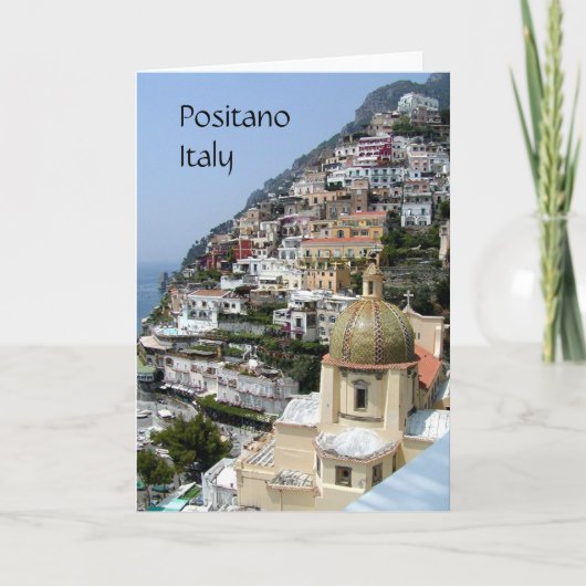 Carte Positano - 'le Duomo (Devant)