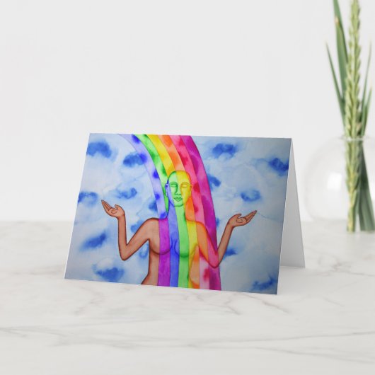 Carte Position dans la lumière curative de Dieu (Devant)