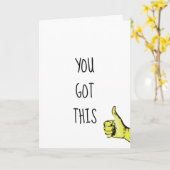 Carte positive (Fleur jaune)