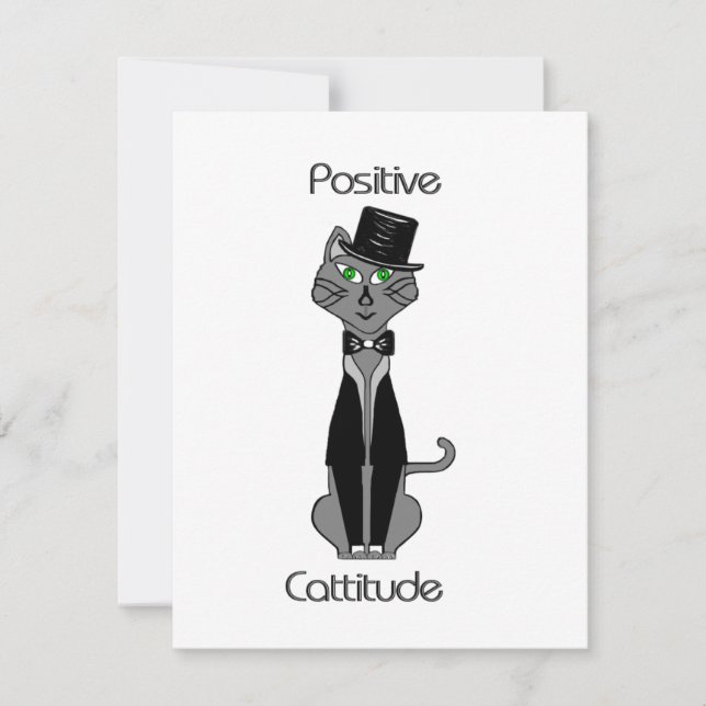 Carte Positive attitude (Devant)
