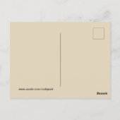 CARTE POST DE LA NEIGE (Dos)