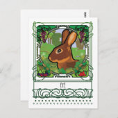 CARTE POST ÉTÉ (Devant / Derrière)