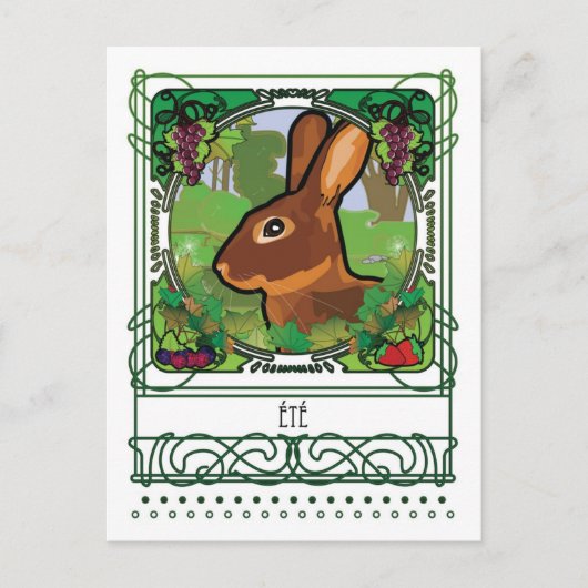 CARTE POST ÉTÉ (Devant)