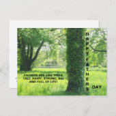 CARTE POST FÊTE DES PÈRES (Devant / Derrière)