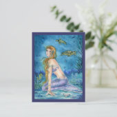CARTE POST IMAGINAIRE MERMAID (Debout devant)