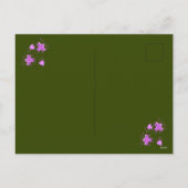 CARTE POST POUR LA JOURNÉE DES FILLES (Dos)