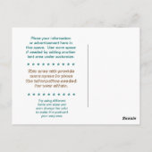 CARTE POST - PUBLICITÉ - SQUIRREL CUTE (Dos)