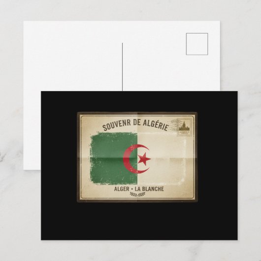 carte postal Algérie (Devant / Derrière)