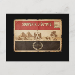 carte postal D'Egypte Feestdagenkaart