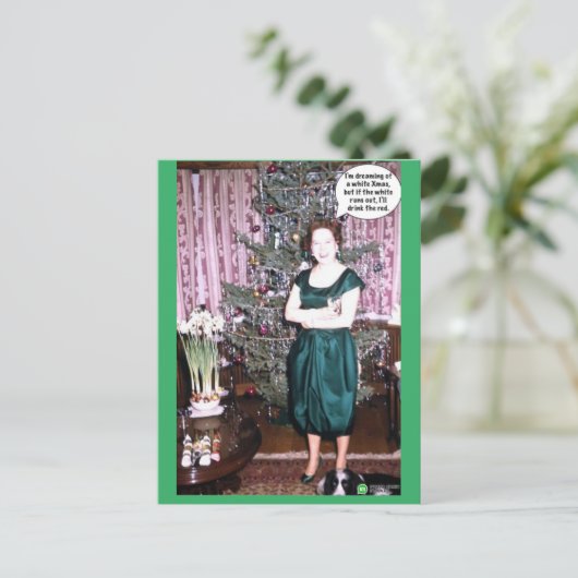 Carte postale (Debout devant)