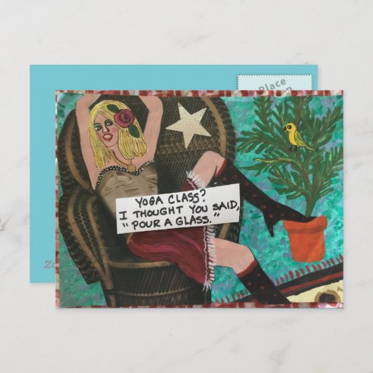 CARTE POSTALE (Devant / Derrière)