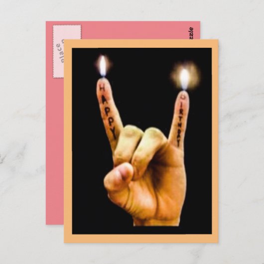 CARTE POSTALE (Devant / Derrière)