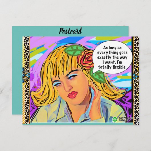 Carte postale (Devant / Derrière)