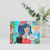 Carte postale (Debout devant)