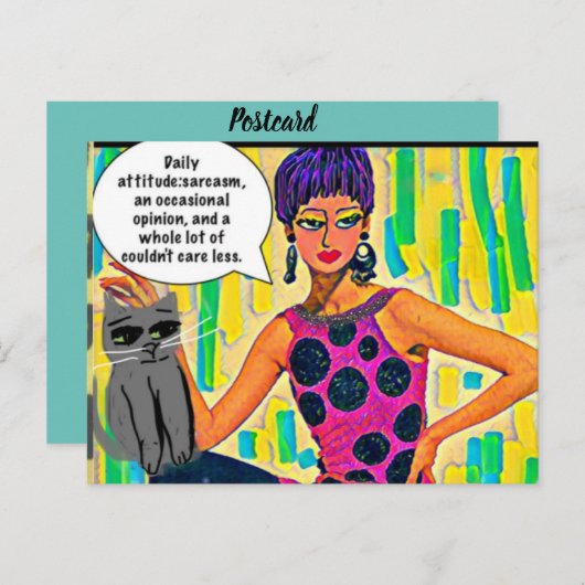 Carte postale (Devant / Derrière)