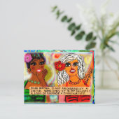 Carte postale (Debout devant)