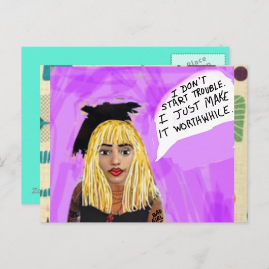 Carte postale (Devant / Derrière)