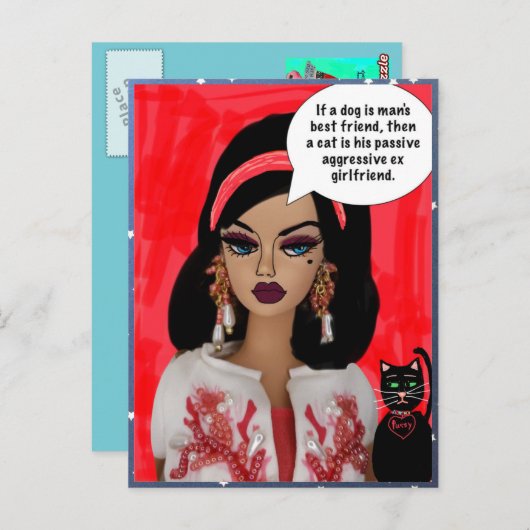 CARTE POSTALE (Devant / Derrière)