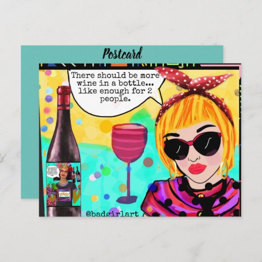 Carte postale (Devant / Derrière)