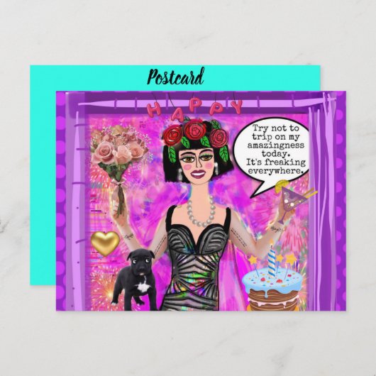 Carte postale (Devant / Derrière)