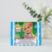 Carte postale (Debout devant)