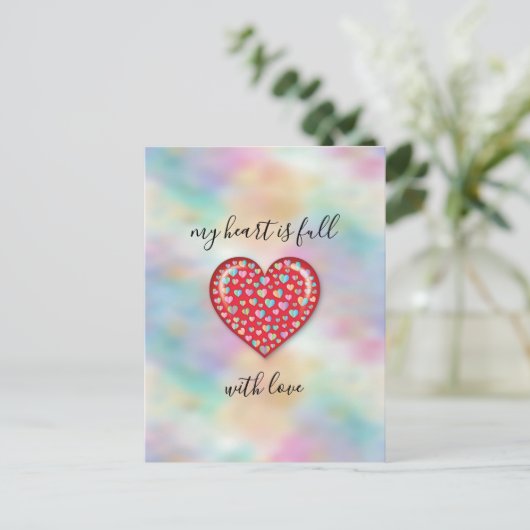 Carte postale (Debout devant)